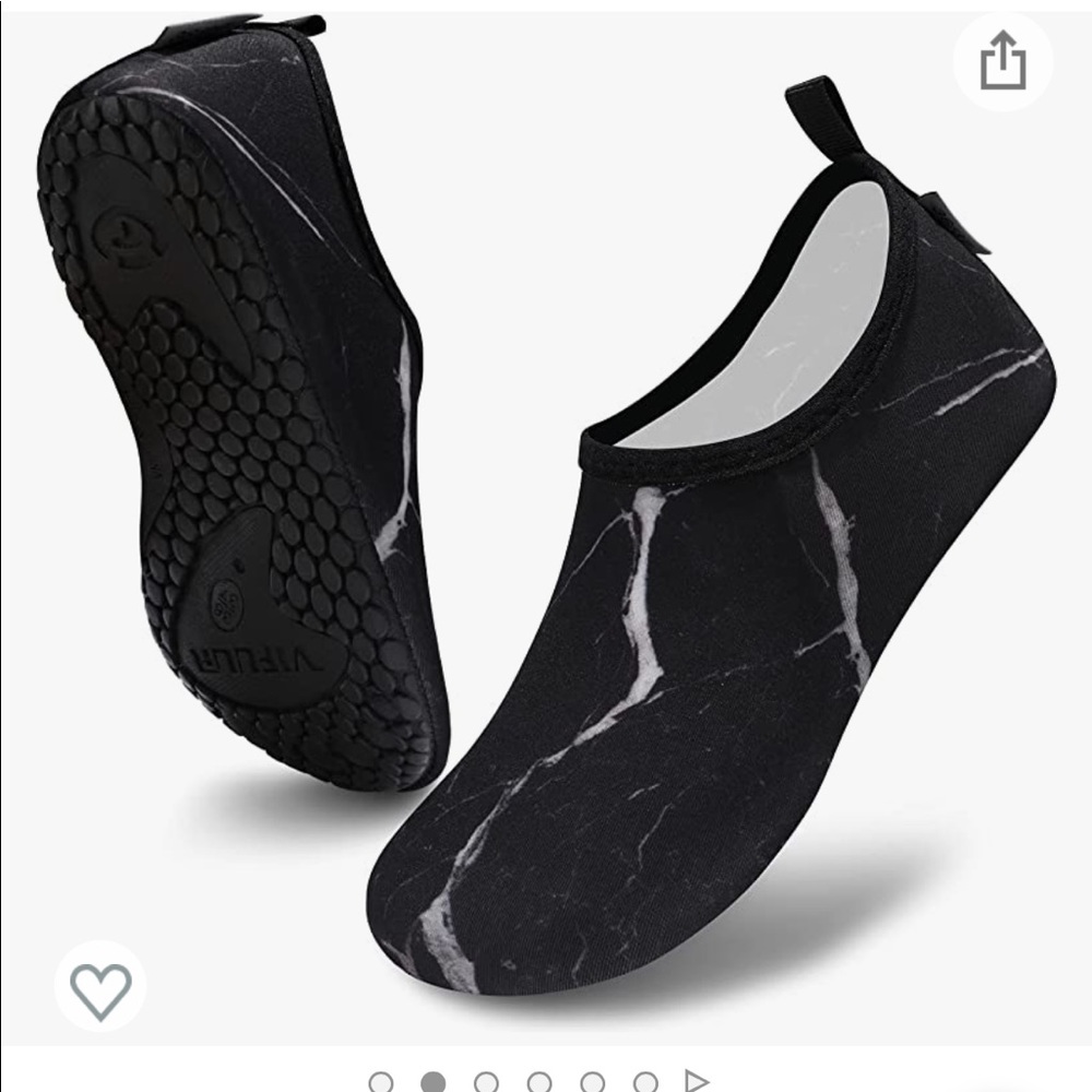 VIFUUR Unisex Water Sports Shoes Barefoot Quick-Dry Aqua Yoga Socks Slip-on